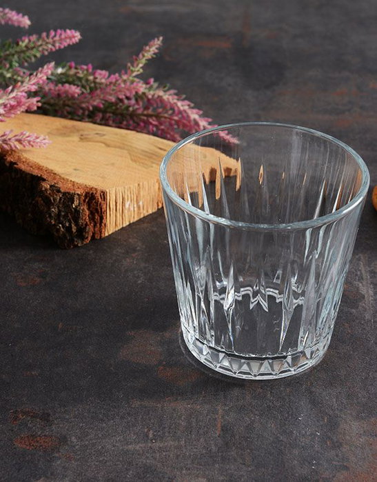 Hermia Juego de Vasos PB-520244 de 3 piezas en Vidrio Transparente